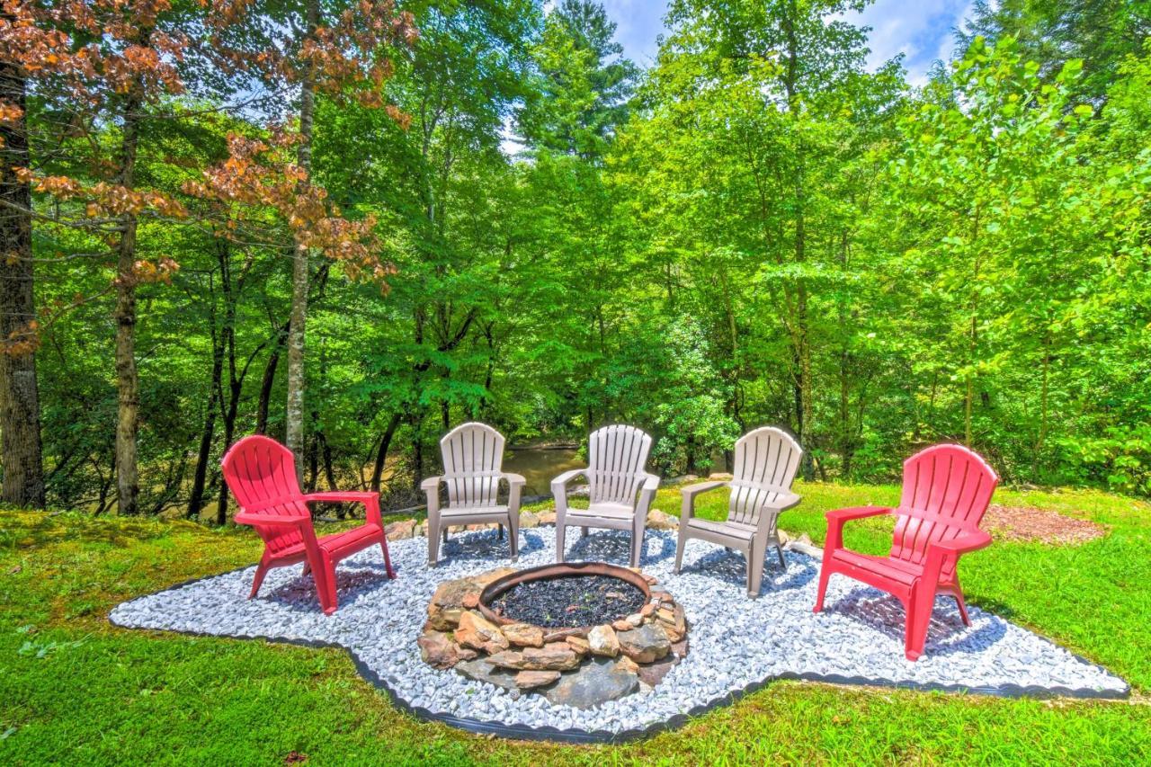 Cozy Riverside Dahlonega Home With Kayaks And Fire Pit 외부 사진