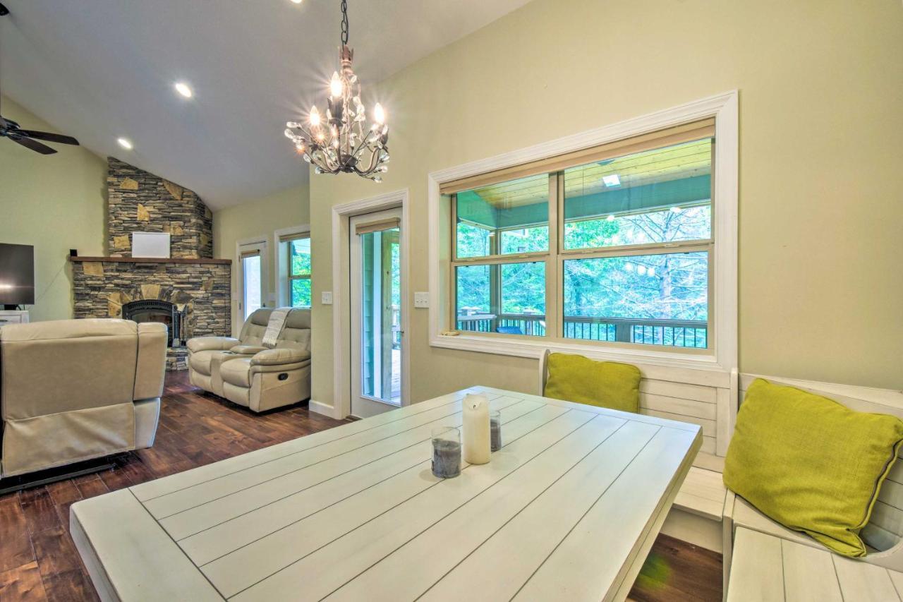 Cozy Riverside Dahlonega Home With Kayaks And Fire Pit 외부 사진