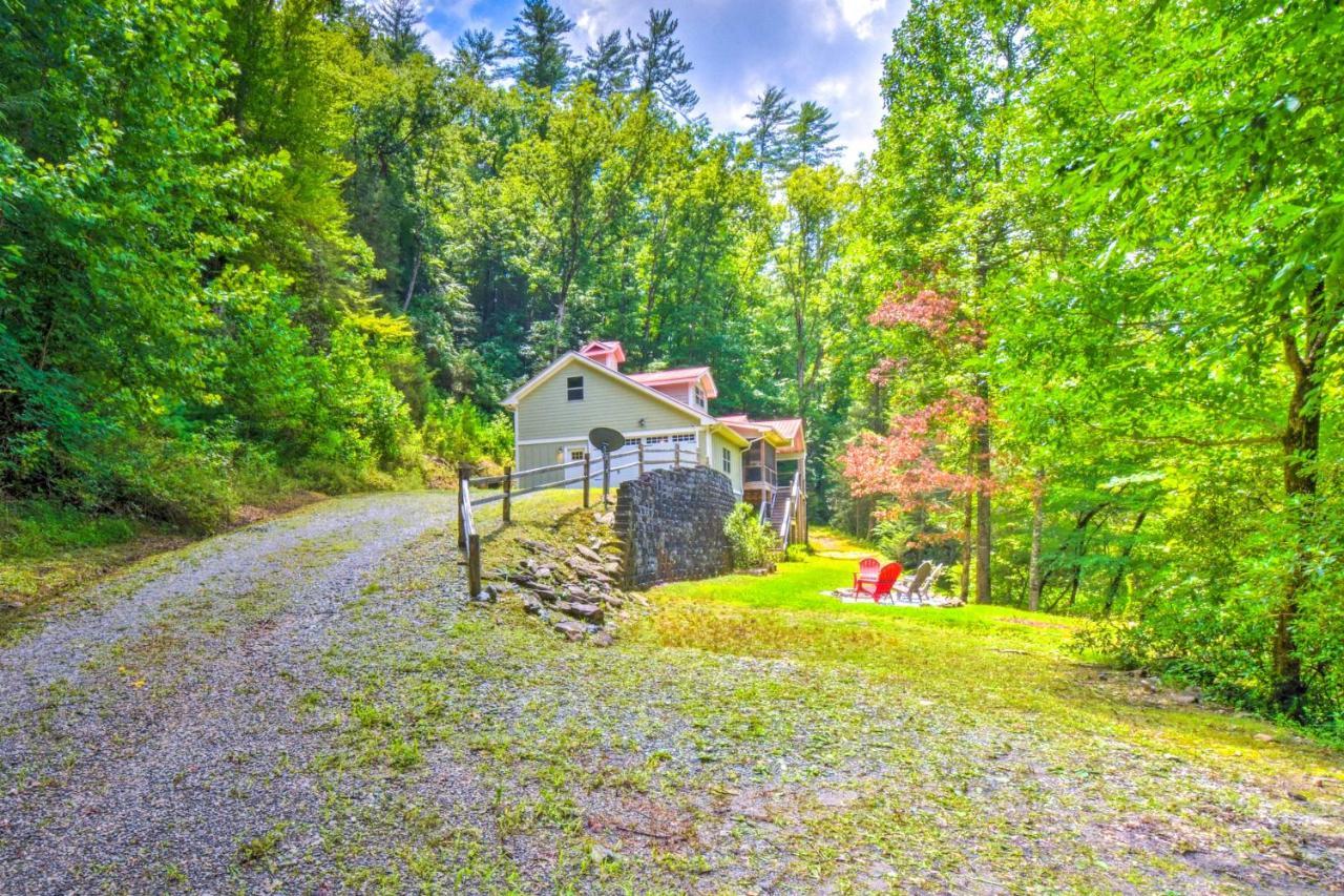 Cozy Riverside Dahlonega Home With Kayaks And Fire Pit 외부 사진