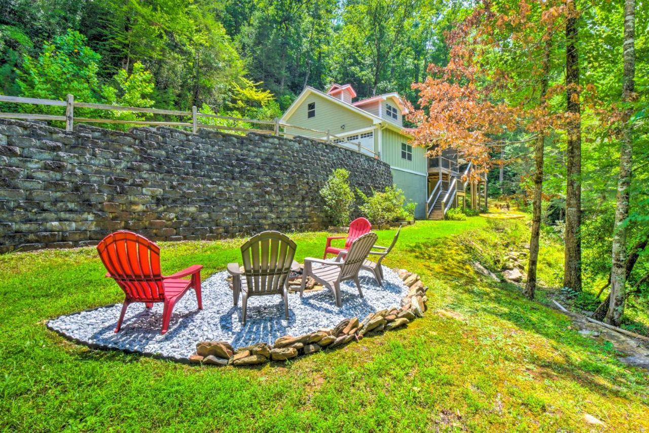 Cozy Riverside Dahlonega Home With Kayaks And Fire Pit 외부 사진